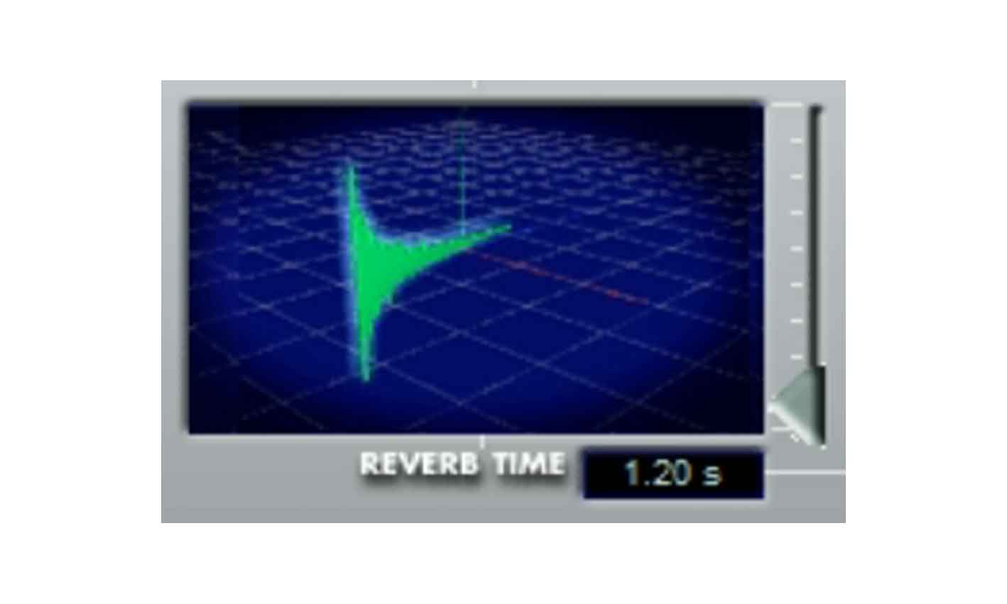 Screen shot of Steinberg(Spectral Design) Reverb 32 plugin reverb time